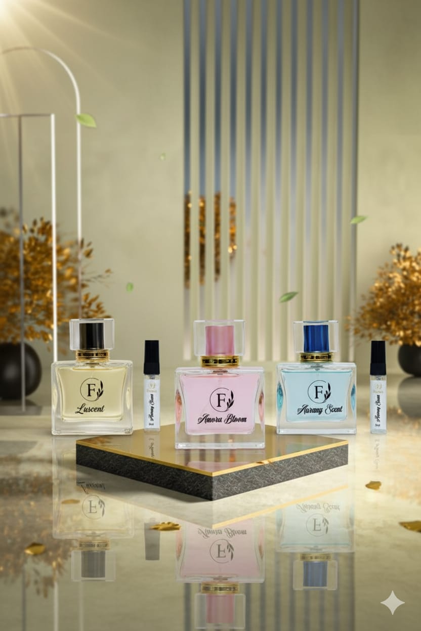 3 perfume deal with 3 testers